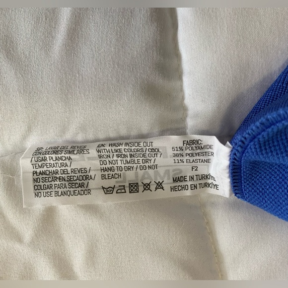 New Women's Alphalete Leggings Sz Small in Sapphire - Picture 5 of 6